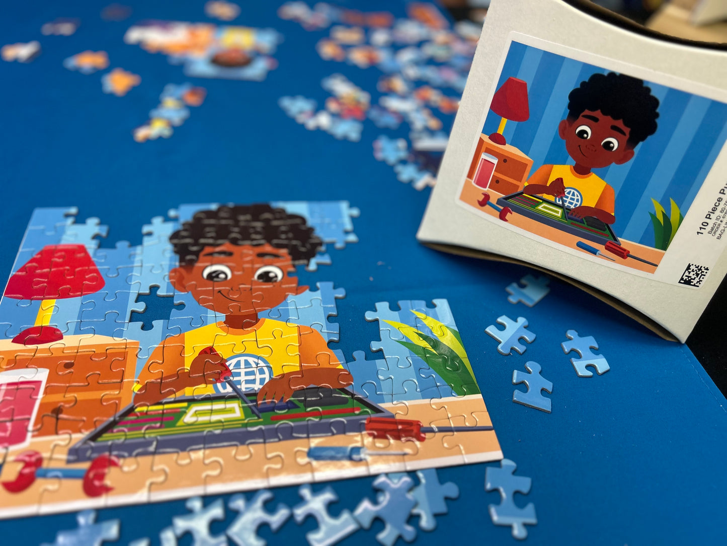 Billy Builds the Future - 110-Piece Kids Puzzle