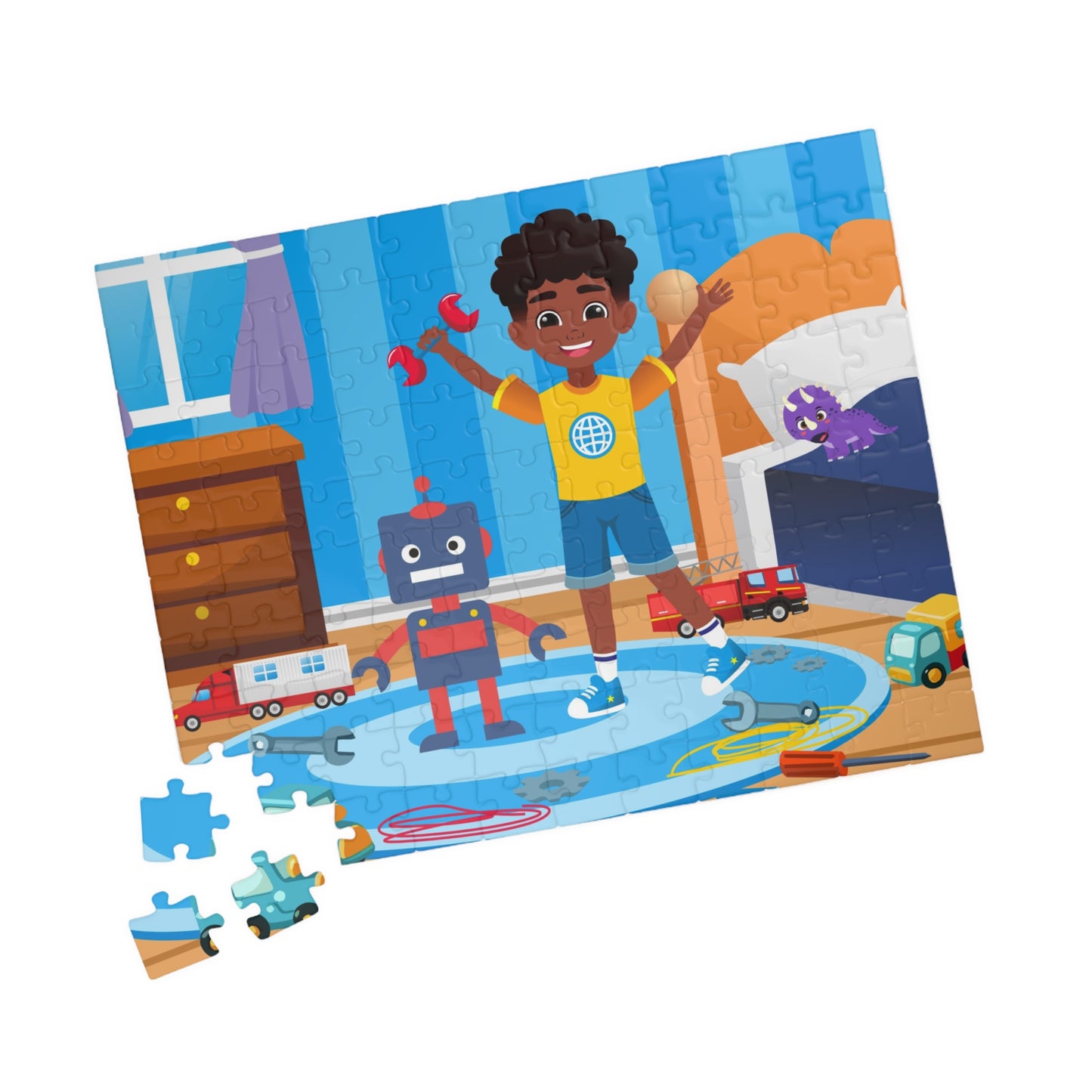 Billy Builds the Future - 110-Piece Kids Puzzle