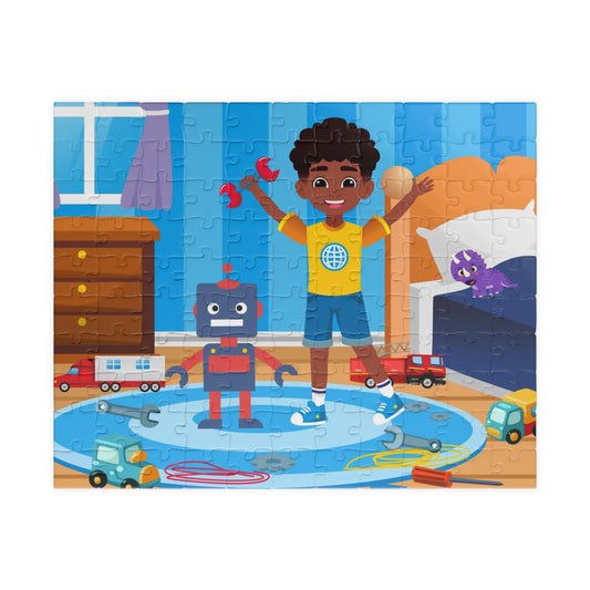 Billy Builds the Future - 110-Piece Kids Puzzle