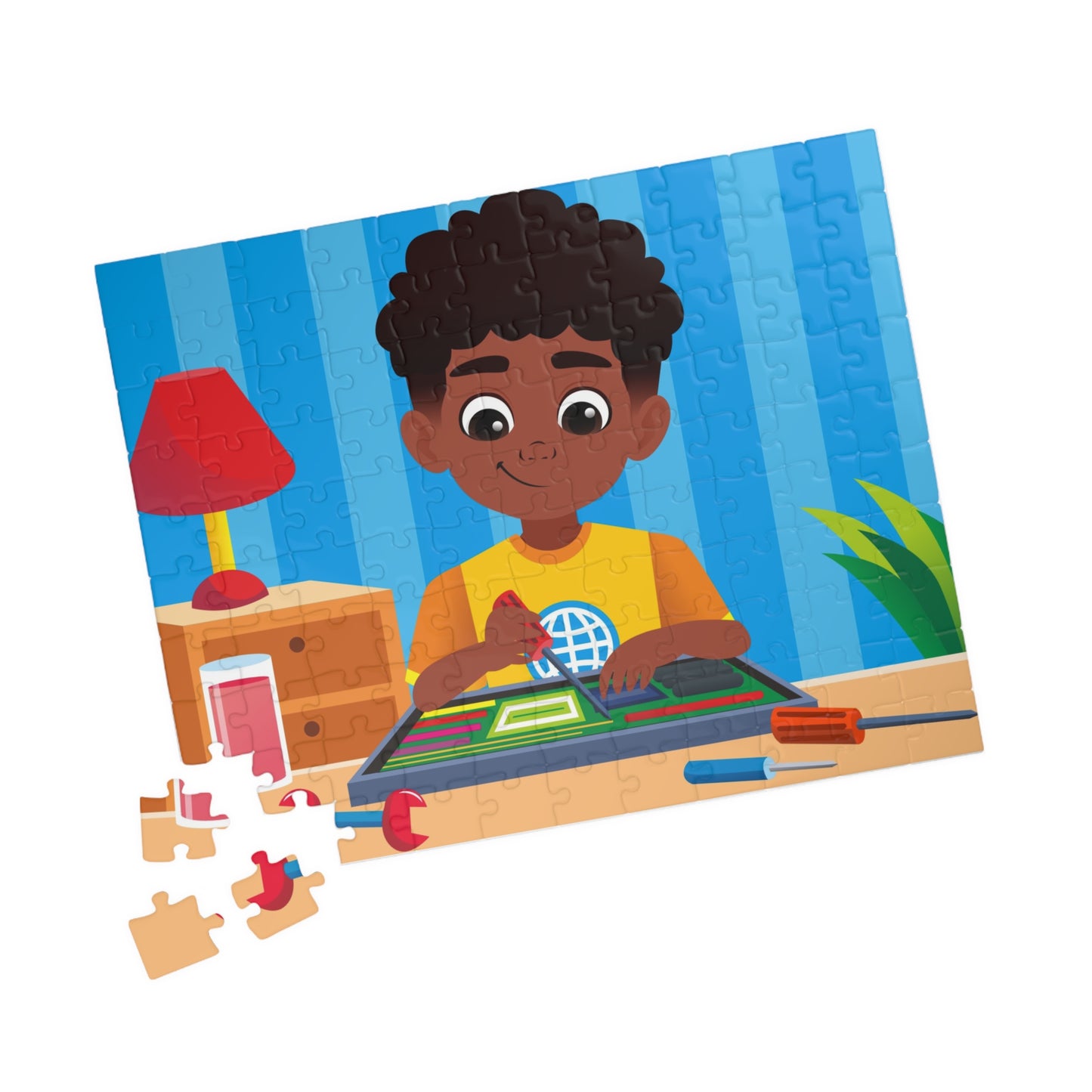 Billy Builds the Future - 110 Piece Kids Puzzle
