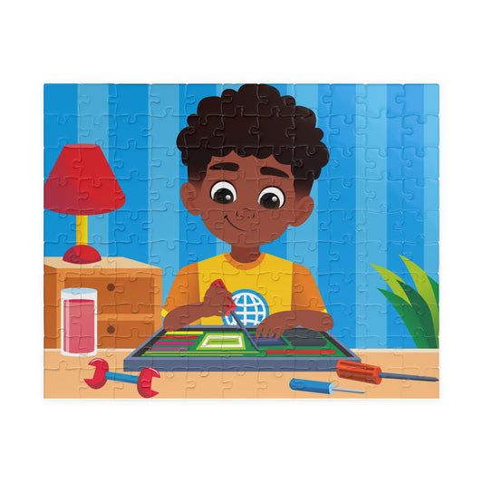 Billy Builds the Future - 110 Piece Kids Puzzle